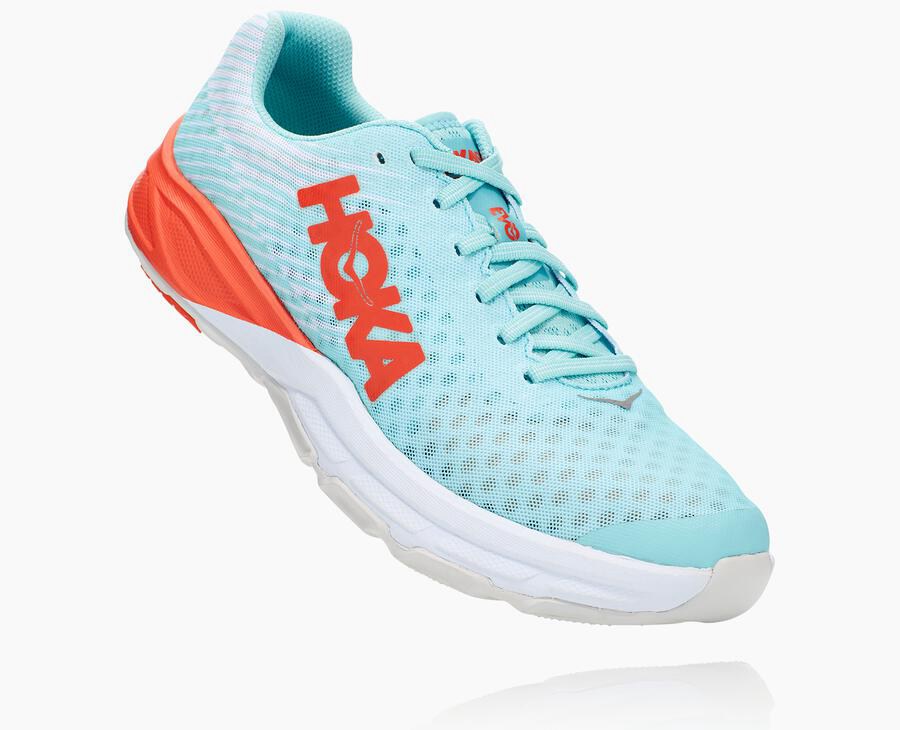 Hoka One One Koşu Ayakkabısı Kadın Mavi - Evo Carbon Rocket - BQ5720319